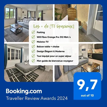 Superbe, T3 Spacieux 78 M2, Neuf, Parking, Balcon Apartament